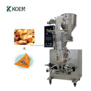 Machine d'emballage alimentaire automatique pour chocolat haricots Triangle Bag Bungle Snack Granules Pyramides Sachet Emballage Prix d'usine - Product Image 1
