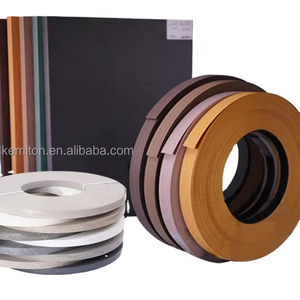 Cinta de borde de Pvc para decoración del hogar, <span class=keywords><strong>precio</strong></span> barato, venta directa de fábrica, Color sólido, 0,4-3mm, bandas de borde de Pvc personalizadas - Product Image 5