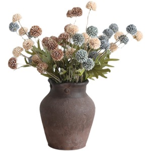 Bulbes de pissenlits et de chrysanthèmes simulés, fleurs en soie, décoration minimaliste pour la maison, décorations de mariage - Product Image 5