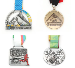 Medaglia sportiva di colore <span class=keywords><strong>argento</strong></span> <span class=keywords><strong>oro</strong></span> <span class=keywords><strong>e</strong></span> medaglia di <span class=keywords><strong>bronzo</strong></span> appendere al collo sport scuola materna incontro medaglia - Product Image 2