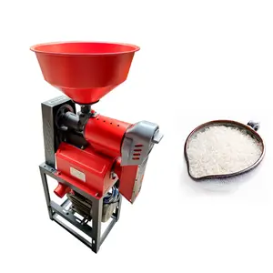 Grain Processing Rice Milling Machine Mini Rice Miller Price Portable Household Rice Maize Miller