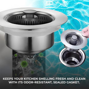 Bồn rửa nhà bếp cống lọc 3-1/2 ''Stopper Bồn Rửa Nhà Bếp Lọc cống Lọc Stopper nhà bếp cống cho nhà - Product Image 2