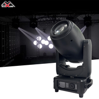 Projecteur mobile 3-en-1 de haute qualité 300W BSW avec LED RGBW, 7 gobos, contrôle DMX et IP20