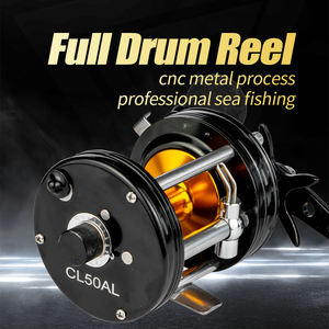 OEM Moulinets de pêche à tambour rond pêche à la traîne Baitcasting <span class=keywords><strong>moulinet</strong></span> pêche côtière surf ronde classique jigging <span class=keywords><strong>moulinet</strong></span> pour la pêche en mer - Product Image 4