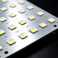 Carte de circuit imprimé en aluminium pour lampe de culture horticole LED, substrat en aluminium pour circuit imprimé de lampe de croissance des plantes