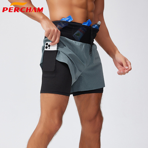 Shorts <span class=keywords><strong>de</strong></span> course à pied pour hommes, shorts <span class=keywords><strong>de</strong></span> fitness pour marathon, shorts <span class=keywords><strong>de</strong></span> basket-ball avec double couche pour la <span class=keywords><strong>randonnée</strong></span> en plein air, la salle <span class=keywords><strong>de</strong></span> sport, les entraînements sportifs - Product Image 4