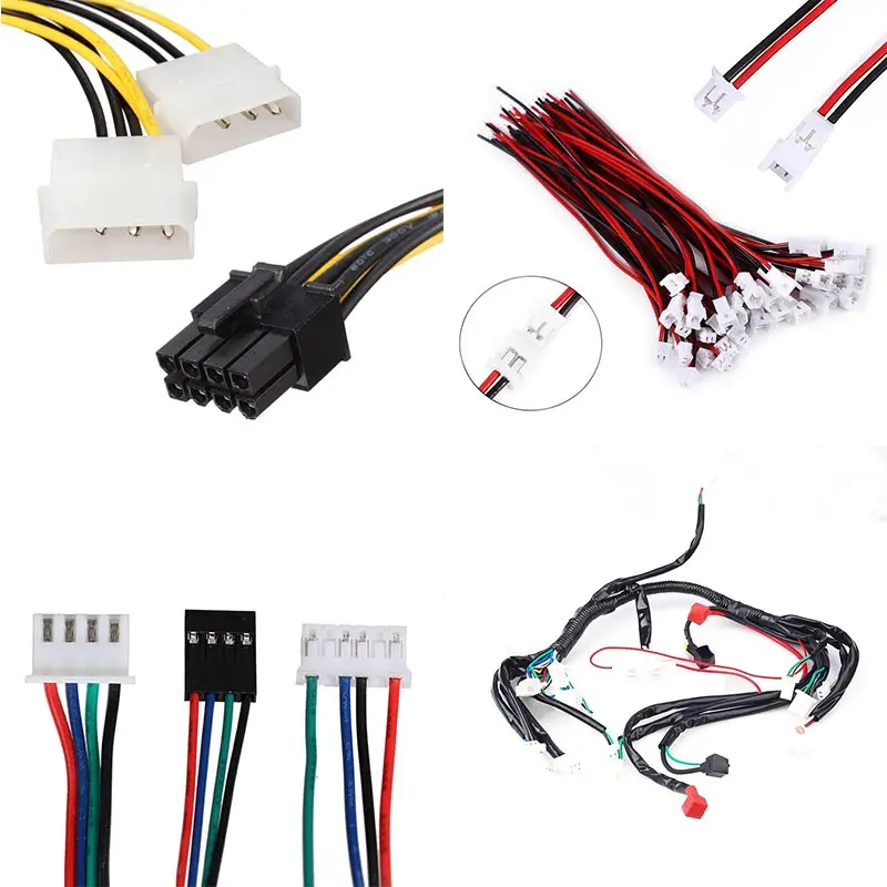 OEM Electric Vehicle Wiring Harness Assembly Motorcycle PVC Copper Wiring Harness for Motorcycle 250 Cc Cdi 10 Pins OEM Color