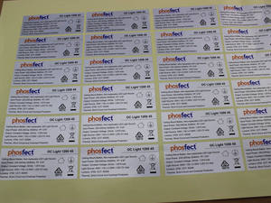 Виниловая электронная и промышленная клейкая этикетка, Высококачественная электронная полочная этикетка для пластиковых бутылок, этикетка для сока, частный продукт - Product Image 6