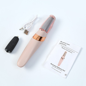 Lime à pieds électrique entièrement automatique rechargeable, outil compact pour éliminer les callosités et les peaux mortes, soin des pieds pour des pieds magnifiques - Product Image 4