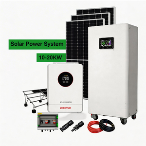Nouvel ensemble complet de système solaire hors réseau 3 kW/5 kW/10 kW avec onduleur à onde sinusoïdale pure au lithium-ion et garantie de 10 ans pour usage domestique - Product Image 4
