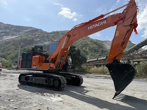 รถขุดตีนตะขาบฮิตาชิ ZX520LCH พร้อมเครื่องยนต์อีซูซุ รับประกัน 1 ปี  พร้อมลูกปืนและเกียร์สำหรับงานเหมืองขนาดใหญ่ งานยกของหนัก - Product Image 4