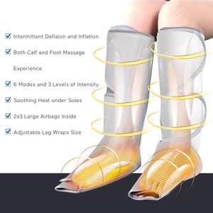 Masajeador de Piernas por Compresión de Aire para la Circulación y Relajación, Alivia el Dolor de Brazos, la Fatiga Muscular y el Dolor Muscular, ST501, Más Vendido - Product Image 3