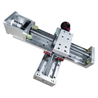 Mesa deslizante eléctrica vertical/horizontal personalizada LYKR60F con guía lineal CNC, robot pórtico de 3 ejes XYZ con motor de rodamiento