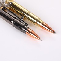 Nouveauté 2025 – Stylo bille mini pistolet à action à inertie avec porte-clés fantaisie en métal, style fusil de précision ou revolver