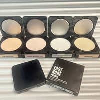 Poudre fixatrice 8 couleurs en gros, Poudre compacte mate la plus vendue pour une application facile du maquillage, Convient à toutes les carnations