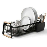Nouveau style : Égouttoir à vaisselle portable, support de rangement pour cuisine