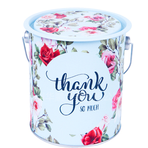 กล่องดีบุกใส่ผลไม้แบบแห้ง,กล่องดีบุกใส่ผลไม้แฟชั่นลายซานต้าขนมปังขิงและตุ๊กตาหิมะ - Product Image 2