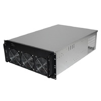 Châssis de serveur en rack pris en charge par 8 GPU à prix d'usine avec 6 ventilateurs de refroidissement Boîtier de serveur 8 Gpu