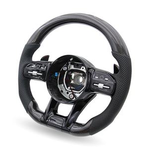 <span class=keywords><strong>Volant</strong></span> de direction Retrofit Carbonio pour Mercedes Benz A35 C220 E300 <span class=keywords><strong>W208</strong></span> W219 GLE 43 - Product Image 2