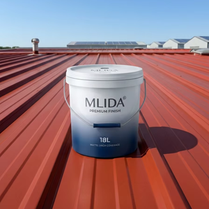 <span class=keywords><strong>Pintura</strong></span> Líquida Antioxidante a Base de Agua de Secado Rápido MLIDA, Revestimiento <span class=keywords><strong>para</strong></span> Estructuras de Acero, Barandillas de Balcón Residenciales, CE Francés A+ - Product Image 1