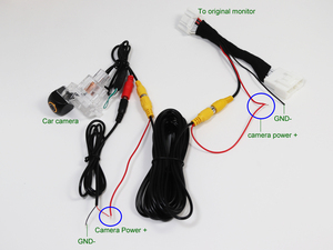 Ống Kính Mắt Cá 170 Độ Xe Phía Sau <span class=keywords><strong>Camera</strong></span> Lùi Dự Phòng Cho <span class=keywords><strong>Mazda</strong></span> <span class=keywords><strong>3</strong></span> Mazda3 BM Hatchback 14 ~ 17 Bộ Chuyển Đổi Màn Hình Gốc - Product Image 5