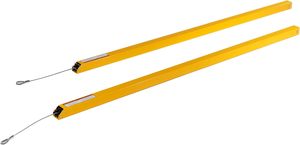 Système d'assistance de levage à deux poteaux pour remorque utilitaire à hayon, système de levage bilatéral avec hauteur de levage de 25 à 72,8 pouces pour remorques utilitaires ouvertes, Nouveau - Product Image 2