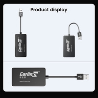 Boîte intelligente Lancol CCPA USB Smart Car Link Carplay pour Android Auto sans fil avec module WiFi NXP, surface givrée, garantie 1 an
