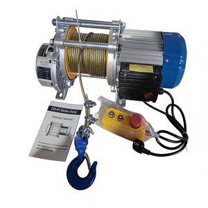 Polipasto <span class=keywords><strong>Eléctrico</strong></span> con Carcasa de Aluminio, 1 Tonelada, <span class=keywords><strong>220V</strong></span>/380V, Móvil, con Cable de Acero para Elevación - Product Image 5