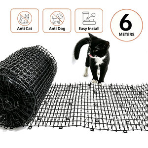 Tapete <span class=keywords><strong>Anti</strong></span>-Gato e Cão com Espinhos 30x600cm, Tapete Plástico Repelente de Gatos, Rede <span class=keywords><strong>Anti</strong></span>-Animais para Jardim, Cerca e Varanda - Product Image 1