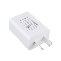 Chargeur mural USB certifié SAA RCM 5V1A 5V2A avec prise australienne, adaptateur secteur conforme à la norme AS/NZS 3112 pour téléphone portable et tablette