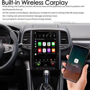 Radio para Auto Tesla con Android 13, 8+128GB, Reproductor de DVD, Pantalla Tesla 2 Din, GPS para <span class=keywords><strong>Renault</strong></span> Koleos, Samsung SM6, <span class=keywords><strong>Talisman</strong></span> - Product Image 4