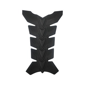 Autocollant 3D en caoutchouc en forme d'arête de poisson pour réservoir de moto, grand coussinet antidérapant pour réservoir, pour modification personnalisée - Product Image 2