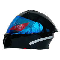 Casque de moto intégral modulaire Dot Dual Visor Casque de moto Casques de moto