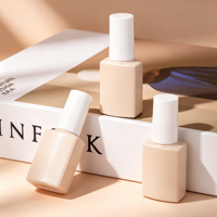 Échantillon Gratuit : Flacon Vide pour Vernis à Ongles avec Pinceau et Bouchon – Personnalisation OEM/ODM – Flacon en Verre Fantaisie pour Vernis Gel UV
