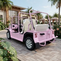 Nouvelle conception de voiturette de golf électrique MOKE avec batterie au lithium 96V pour les concessionnaires mondiaux
