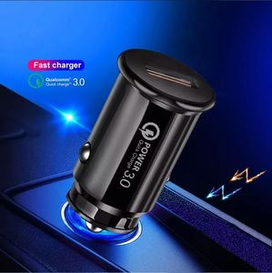 ที่ชาร์จในรถยนต์ QC3.0 ชาร์จเร็ว 5V 3.1A พอร์ตเดียว 1 ช่อง อะแดปเตอร์โทรศัพท์ในรถยนต์แบบ USB - Product Image 2