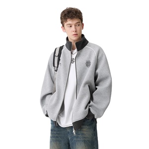 <span class=keywords><strong>Sweat</strong></span>-shirt classique de haute qualité pour adolescents, cardigan respirant à col ouvert - Product Image 2