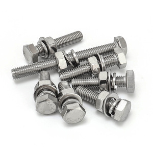 Pernos Hexagonales de Acero Inoxidable 304 Xinxincheng M4 M18 DIN933 Grado A Clase 10.9 12.9 para Uso en la Industria de la Construcción - Product Image 2