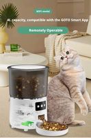 Distributeur automatique de nourriture pour animaux de compagnie intelligent WIFI, durable, avec contrôle à distance par application, portions programmées, caméra, bols détachables de grande taille pour chats et chiens