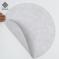 Nouveau Set de Table Personnalisé en Vinyle Cuir Imperméable et Résistant à l'Eau pour Hôtels, Restaurants et Services Traiteur, Idéal pour Mariages