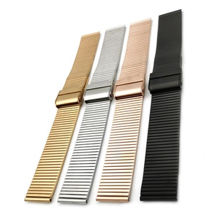 Correa de Reloj de Acero Inoxidable de 20 mm y 22 mm de Liberación Rápida, Correa de Reloj de Lujo <span class=keywords><strong>para</strong></span> Hombre y <span class=keywords><strong>Mujer</strong></span>, Accesorios <span class=keywords><strong>para</strong></span> Relojes Inteligentes, Somiis - Product Image 1