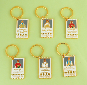 Porte-clés de football 2026 pour femmes et hommes, pendentif ballon mignon, breloques de sac, accessoires, cadeaux, porte-clés d'équipe de match - Product Image 1