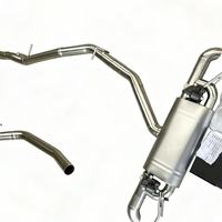 Système d'échappement DZ en acier inoxydable 304 de 1,5 mm poli miroir pour Audi SQ5 2019