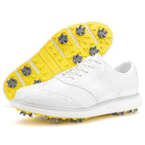 Chaussures <span class=keywords><strong>de</strong></span> <span class=keywords><strong>golf</strong></span> <span class=keywords><strong>vintage</strong></span> K17 à crampons pour hommes, en cuir imperméable, baskets <span class=keywords><strong>de</strong></span> <span class=keywords><strong>golf</strong></span> professionnelles antidérapantes pour l'extérieur - Product Image 2