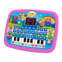 Tablette éducative intelligente en vente chaude, jouets pour ordinateur portable, jouets pour ordinateur, machine d'apprentissage pour enfants