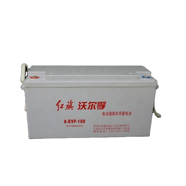 High Performance 6-EVF-150 12v 150ah Sealed Gel Deep Cycle Lead Acid Battery Wolf Copper Terminal for Golf