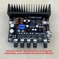 Module d'amplificateur audio HiFi 2.1 canaux TDA7294 TDA7293 Classe AB, amplificateur de puissance analogique pour subwoofer Super Bass, DIY
