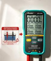 Compteur de puissance solaire MPPT Pro'skit MT-5705 mesure jusqu'à 2000W, 150V DC et 45A pour une efficacité de production d'énergie des panneaux solaires