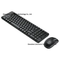 Ensemble clavier et souris sans fil Logitech MK220 Anti-Ghosting 3 touches pour ordinateur portable, ordinateur de bureau, bureau ou usage domestique