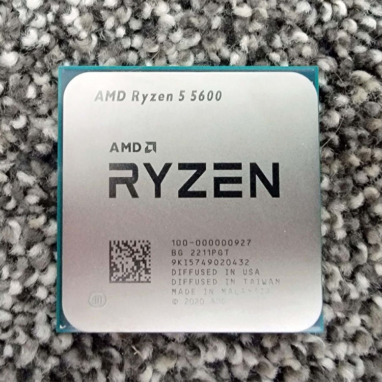 Amd Ryzen 5 5600g 6-core Processor With Radeon Graphics